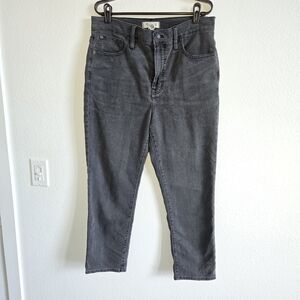 Madewell Women's Gray Straight Leg Jeans